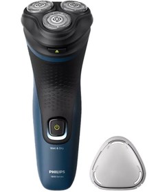 تصویر موزن برقی تر و خشک سری 1000 مدل S1151/00 آبی/مشکی برند philips 