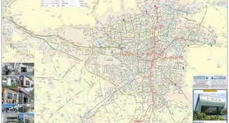 تصویر نقشه راهنمای متروی تهران 