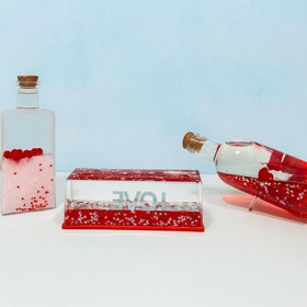 تصویر اکواریوم طرح قلبی 