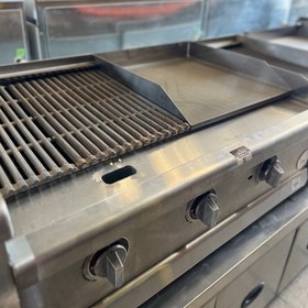 تصویر گریل گازی 90 سانت ترکیبی 