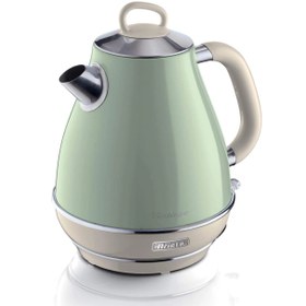 تصویر کتری آریته رنگ سبز سری وینتیج ١/٧ لیتر کد٢٨۶٩/٠۴ ARIETE VINTAGE KETTLE GREEN 1,7 LITERS 2869/04