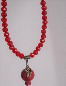 تصویر گردنبند یلدایی انار 