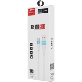 تصویر کابل لایتنینگ لیتو مدل LD-10 طول 1 متر Leitu LD-10 Lightning Cable 1M