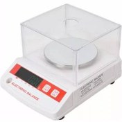 تصویر ترازو آزمایشگاهی دقت یک صدم گرم (سه صفر) ظرفیت 2 کیلو AND