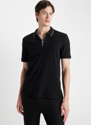 تصویر پولوشرت آستین کوتاه مردانه | دفاکتو Defacto D3948AX24SM 