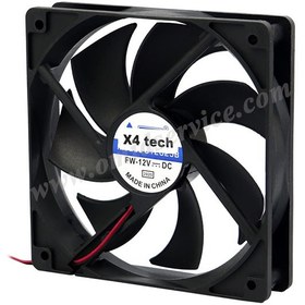 تصویر فن کیس ایکس فورتک 12*12 X4Tech 