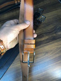 تصویر کمربند تکلا گاوی Leather belt