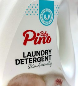 تصویر مایع لباسشویی پینو بیبی ۱ لیتری با رایحه ملایم 