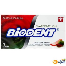 تصویر آدامس بایودنت با طعم هندوانه 24 بسته ای 