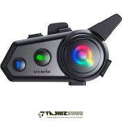 تصویر بلوتوث کلاه کاسکت با قابلیت بیسیم مدل Q18 Bluetooth Helmet MOTOL Model Q18