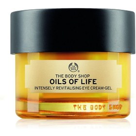 تصویر ژل‌کرم دور‌چشم بادی‌شاپ مدل اویل‌آف‌لایف (Oils of Life) The Body Shop Oils of Life™ Eye Cream Gel-20ml