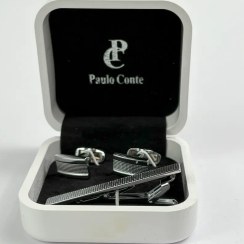 تصویر ست دکمه سر دست و گیره کراوات 012 