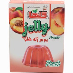 تصویر گلها پودرژله هلو جعبه ای 100گرمی کد14031390 