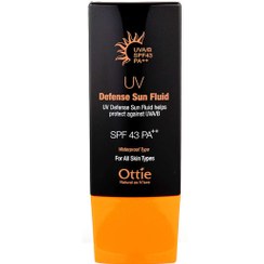 تصویر فلوئید ضد آفتاب Ottie SPF43 ++Ottie Defense Sun Fluid SPF43 PA