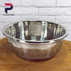 تصویر آبکش استیل 40 گرد 