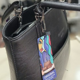 تصویر کیف زنانه چرم مدل فانوسی دستی و دوشی 186 