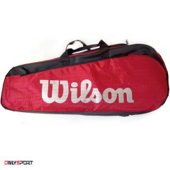 تصویر ساک ورزشی ویلسون 5 زیپ قرمز (اقساط) 
