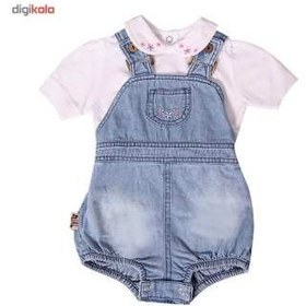 تصویر ست لباس دخترانه نیلی مدل 2061 ا Nili 2061 Baby Girl Clothing Set Nili 2061 Baby Girl Clothing Set