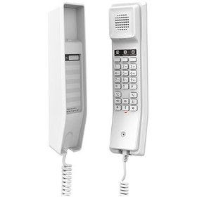 تصویر گوشی تلفن آسانسوری تحت شبکه گرند استریم مدل GHP610W Grandstream GHP610W 2-line IP Hotel Phone