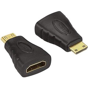 تصویر مبدل Mini HDMI نری به HDMI مادگی 