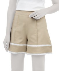 تصویر شلوارک پارچه‌ای زنانه سرژه مدل 229157 