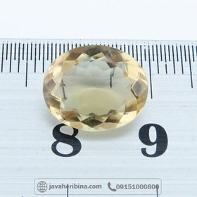 تصویر نگین انگشتر سیترین آفریقایی _کد:۳۴۳۰۱ 