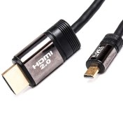 تصویر کابل Micro HDMI کی نت پلاس V2.0-4K مدل KP-CHM2018 طول 1.8 متر ا K-NET PLUS KP-CHM2018 Micro HDMI 4K V2.0 Cable 1.8M K-NET PLUS KP-CHM2018 Micro HDMI 4K V2.0 Cable 1.8M