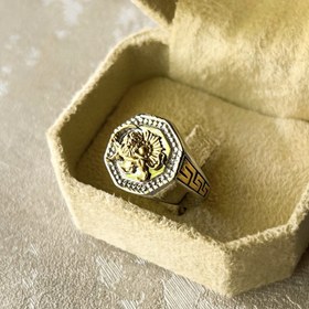 تصویر انگشتر استیل مردانه مدل ۳۳ 