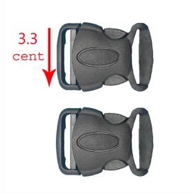 تصویر سگک کیف مدل Y3008 بسته 2 عددی 