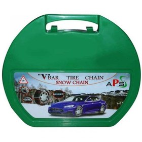 تصویر زنجیر چرخ یخ شکن دار APS مدل 13 اینچ Car wheel chain APS 13 inch