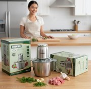 تصویر خردکن برقی کوکینگ مدل CK808-3 ظرفیت ۳ لیتر با تیغه استیل ضدزنگ