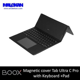 تصویر کاور کتابخوان بوکس +کیبورد +ترک پد-Tab Ultra C Pro Magnetic Keyboard Cover with a Trackpad 