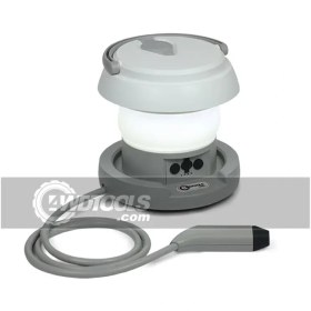 تصویر بیده و سردوشی شارژی با مخزن تاشو 1 لیتری و چراغ فانوسی 