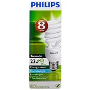 تصویر لامپ کم مصرف 23 وات مهتابی E27 فیلیپس 