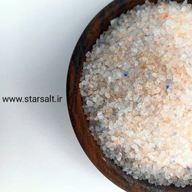 تصویر میکس۳ نمک معدنی نمک آبی+صورتی+دلنمک(ترکیب ۳مدل نمک معدنی) - گرانول / ۵۰۰گرم 