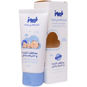 تصویر کرم محافظ پای کودک فیروز حاوی کالندولا و زینک اکساید 65 گرم - Firooz Baby Nappy Cream 65 g 