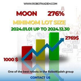 تصویر ربات فارکس MOON یکی از پر سودترین رباتهای حال حاضر فارکس متخصص طلا MARS Robot is one of the most profitable Forex robots currently, specializing in gold.