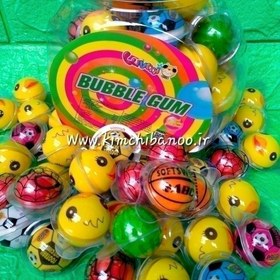 تصویر آدامس توپی بادکنکی (۳عددی) 