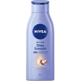 تصویر لوسیون بدن نیوآ NIVEA مدل SHEA SMOOTH حجم ۴۰۰ میلی لیتر 