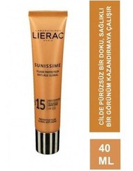 تصویر Lierac ضدآفتاب مایع Sunissime با SPF 15 حجم 40 میلی‌لیتر 