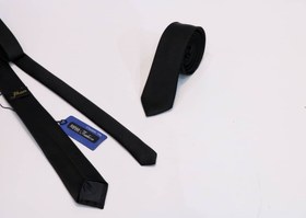 تصویر کراوات مشکی مدل انگلیسی ۲۰۲۵ 