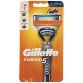 تصویر خود تراش مردانه ژیلت (Gillette) مدل Fusion 5 به همراه تیغ یدک 