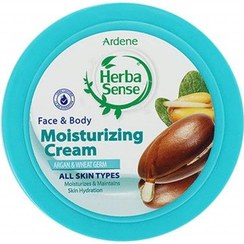 تصویر کرم مرطوب کننده آردن سری Herba Sense با رایحه آرگان و جوانه گندم وزن 150 گرم 