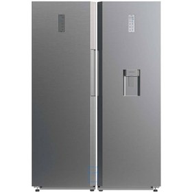 تصویر یخچال فریزر دوقلو دوو سری تویین 40 فوت مدل SRI/SFI-20 daewoo twin fridge freezer series twin 40 feet model sri-sfi-20