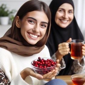 تصویر چای کرن بری Cranberry + Black Tea