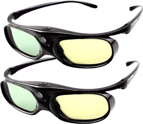 تصویر عینک سه بعدی برند Vamvo مدل DLP LINK قابل شارژ 