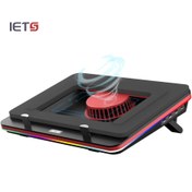 تصویر پایه خنک کننده لپ تاپ آیتس مدل GT500 S2 ا IETS GT500 S2 Pressure wind Dust Proof Laptop Cooler IETS GT500 S2 Pressure wind Dust Proof Laptop Cooler
