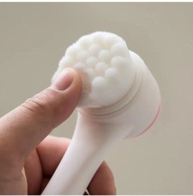 تصویر فیس براش اورجینال برند Efsun مدل Double-Sided Facial Cleansing Massage Brush کد 746841207 