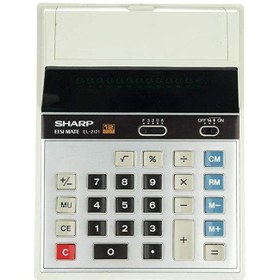 تصویر ماشین حساب مدل EL-2121 شارپ ا SHARP EL-2121 Calculator SHARP EL-2121 Calculator