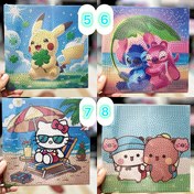 تصویر نقاشی الماسی بومی سایز ۲۰ در ۲۰ 